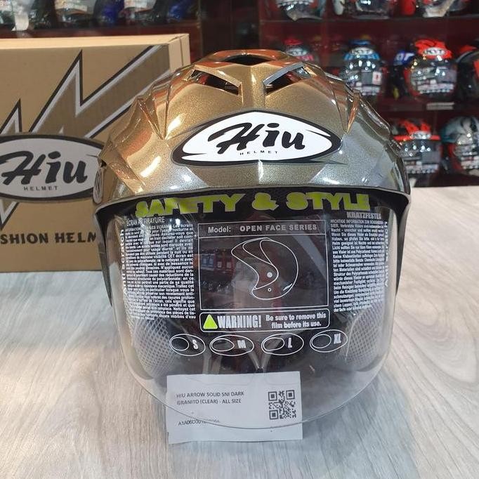 NEW - Helm Hiu Arrow Solid Kd.187