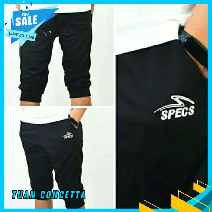 CELANA JOGGER PANTS 3/4 JOGER TRAINING PENDEK SWEATPANTS 7/8 DISTRO SPECS POLOS CUSTOM INDONESIA PRI