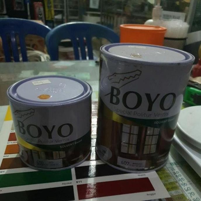 (Expert) CAT POLITUR PELITUR PLITUR VERNIS PERNIS KAYU BOYO 1 KG PERNIS KUSEN PINTU MEJA KURSI LEMAR