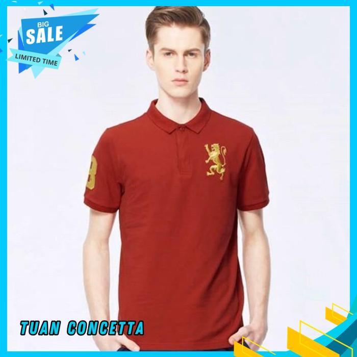 KAOS POLO SHIRT TSHIRT BAJU KERAH DISTRO GIORDANO SABLON POLOS CUSTOM INDONESIA PRIA WANITA UNISEX K
