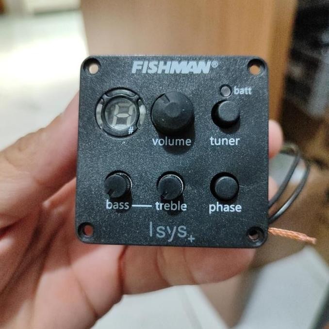 Preamp Fishman Isys Plus/ EQ Fishman Isys+