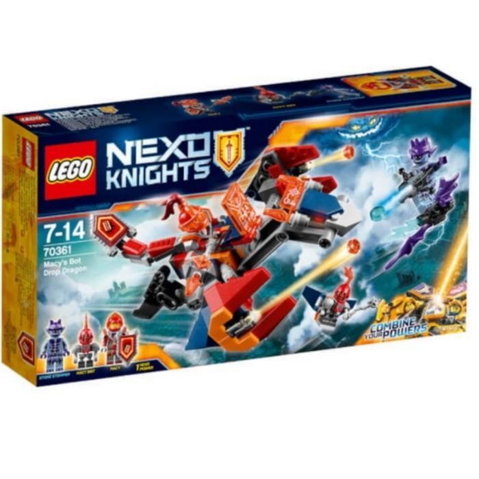 Lego Nexo Knights 70361 Macy's Bot Drop Dragon - Original Lego