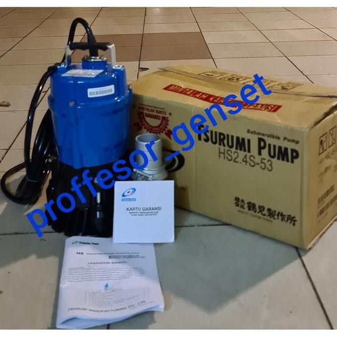 Pompa Celup Tsurumi Hs2.4S ( Submersible Pump ) 2 Inch Original
