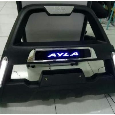 tanduk depan bumper depan ayla with led