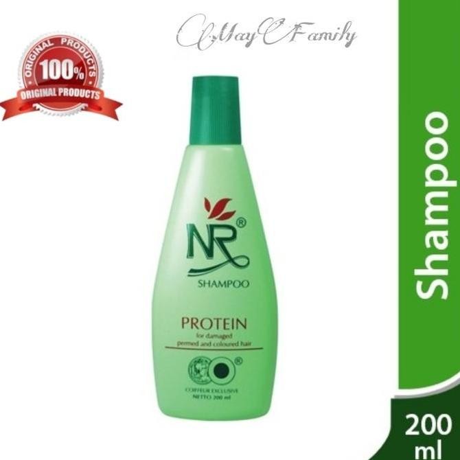 NR shampoo protein 200ml /Shampoo rambut kering / Rambut rusak