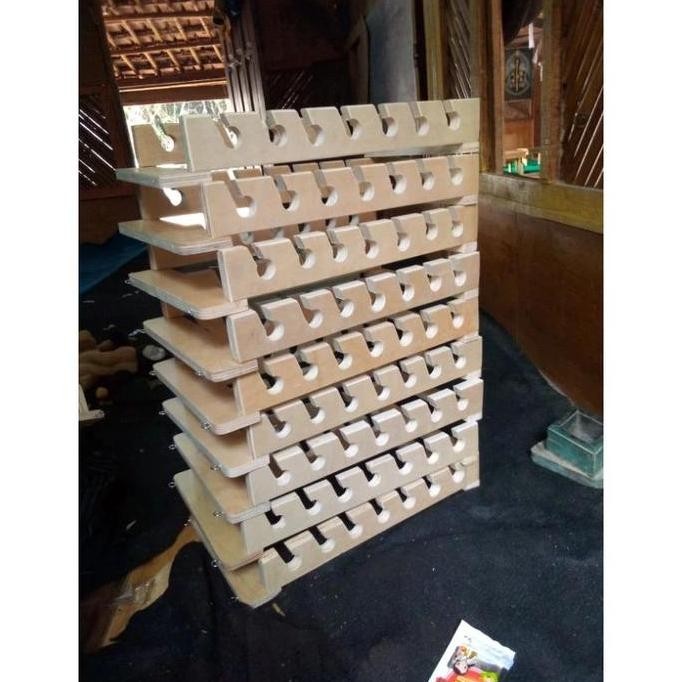 (Expert) Rak Gantungan Topi Rak Display Topi/Rak Gantungan Peci