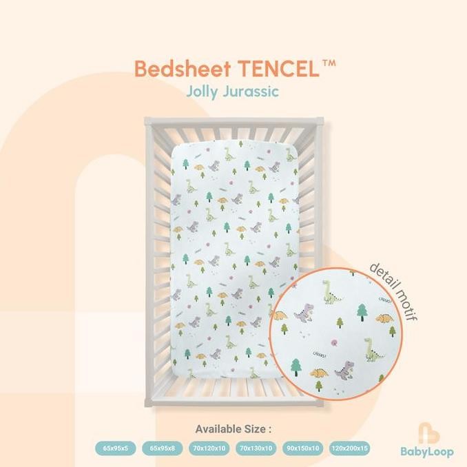 Sprei Tencel - Tencel Bedsheet Cute - Baby Loop