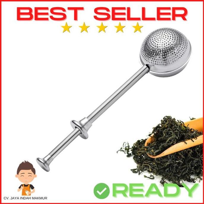 ___] Tea Strainer (Saringan Teh) Tea Ball Strainer Infuser Capit Stainless