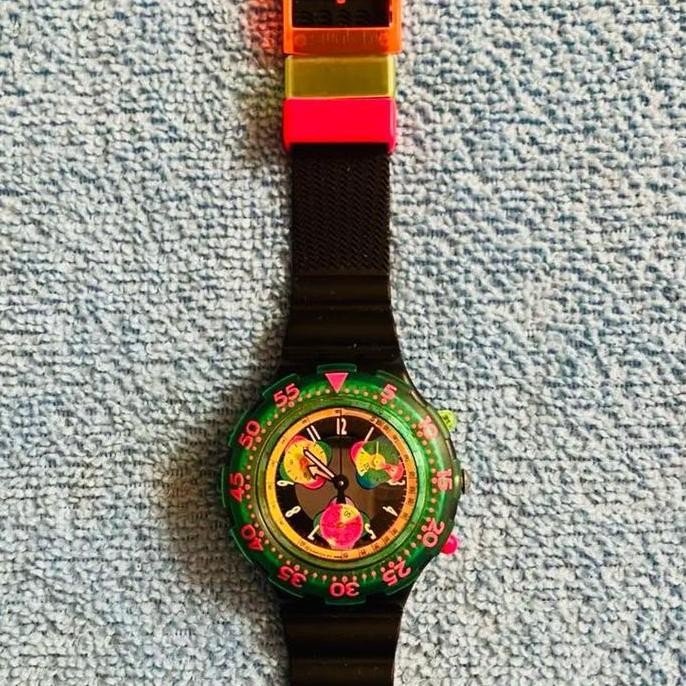 jam swatch scuba original pria PS