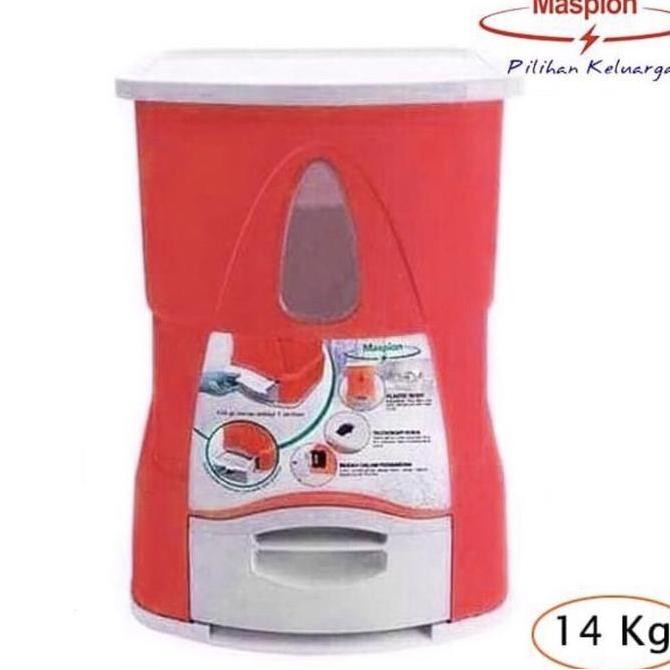 Tempat Beras | Rice Box Maspion | Wadah Tempat Penyimpan Beras Maspion