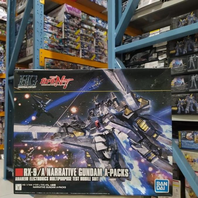 siap kirim] Gundam HG 1/144 RX-9/A NARRATIVE GUNDAM A-PACKS BANDAI