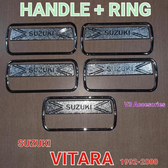 Cover Handle+Ring VITARA 1992-2000 chrome