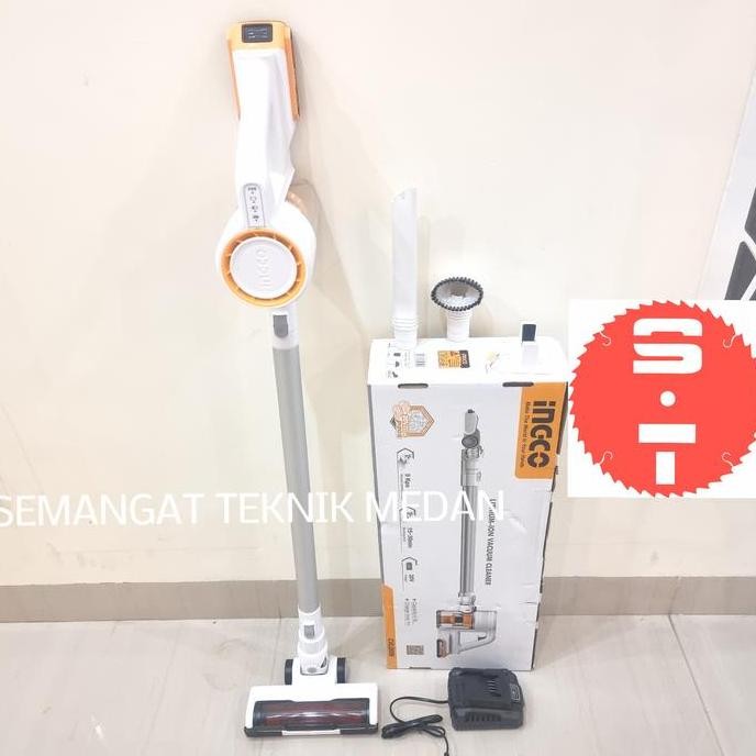 TERMURAH - CVLI2006 VACUUM VACUM CLEANER CORDLESS SEDOT HISAP DEBU 20V 2AH INGCO