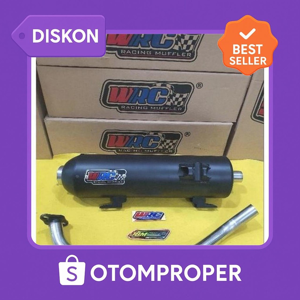 Knalpot Std Racing Wrc Racing Muffler Yamaha Nmax New & Aerox New