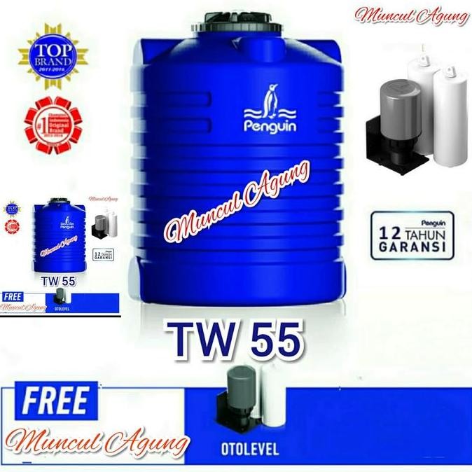 Tangki Air Penguin Toren Air Penguin 500 Liter Tw 55 Murah Berkualitas