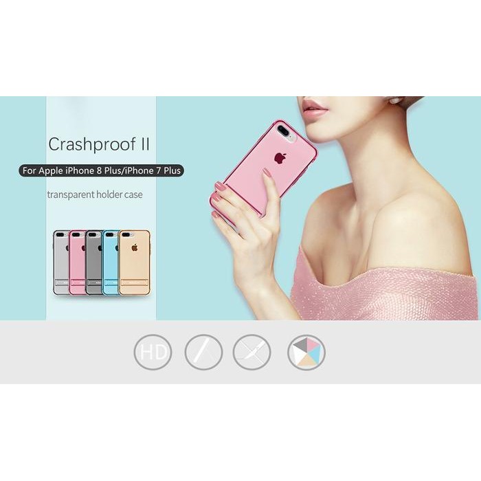 Soft Case Nillkin Iphone 8 Plus Tpu Crashproof Ii Series Terbaru Best Quality 100% Original