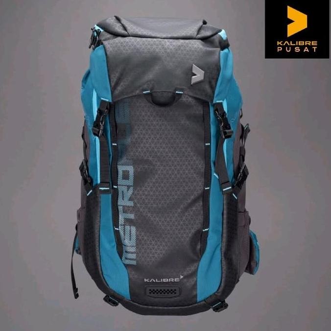 New Arrival Kalibre Tas Ransel Pria Backpack Kalibre Metroplex 01 Original Tosca Black 40L Tas Trave