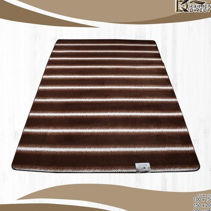 [Karpet Direct] Zag (Coklat) 200X280 Cm - Line