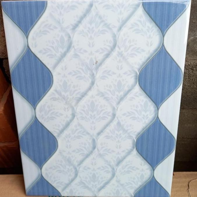 Terbaik Keramik 20X25 Biru Motif/ Keramik 20X25 Biru Motif 2 100% Ori