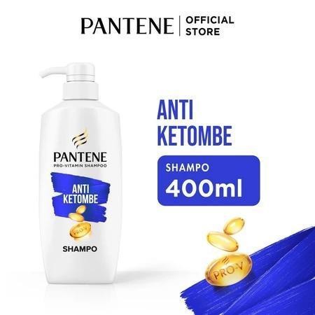 Pantene Shampoo Anti Ketombe 400ml dan Pantene Biotin Hairfall Conditioner 300ml (2 Pcs Shampoo dan 