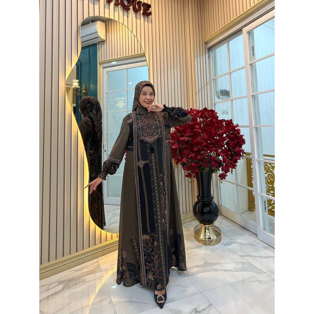 Gamis Motif Hawa Arofah