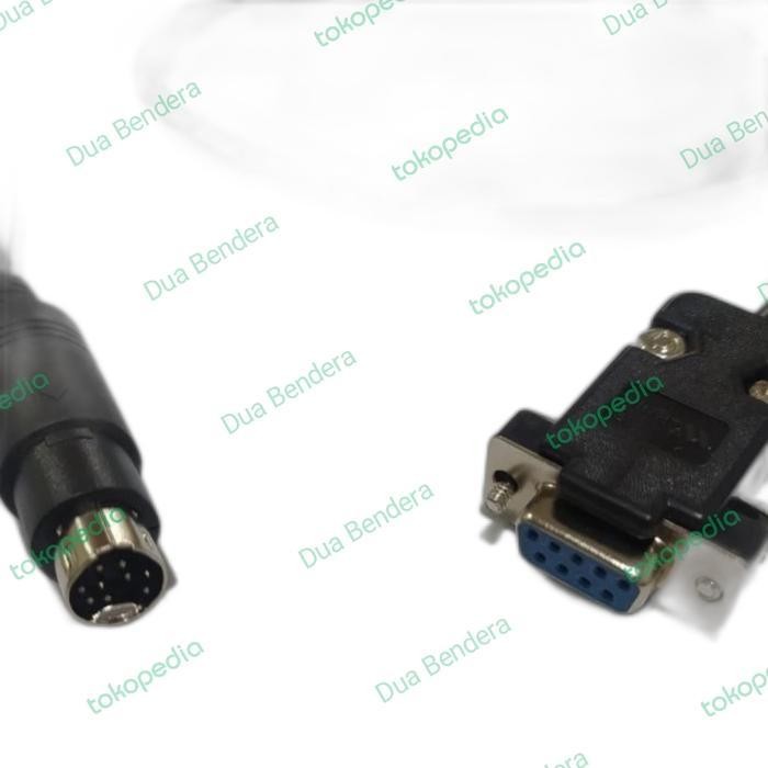Kabel serial RS232 db9 Female to 9 pin mini din Male 5M