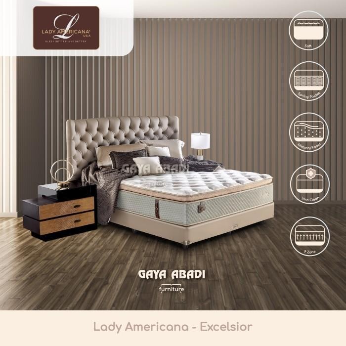 Springbed Lady Americana Excelsior / Kasur Lady Americana Excelsior - Lady Americana Springbed Terla