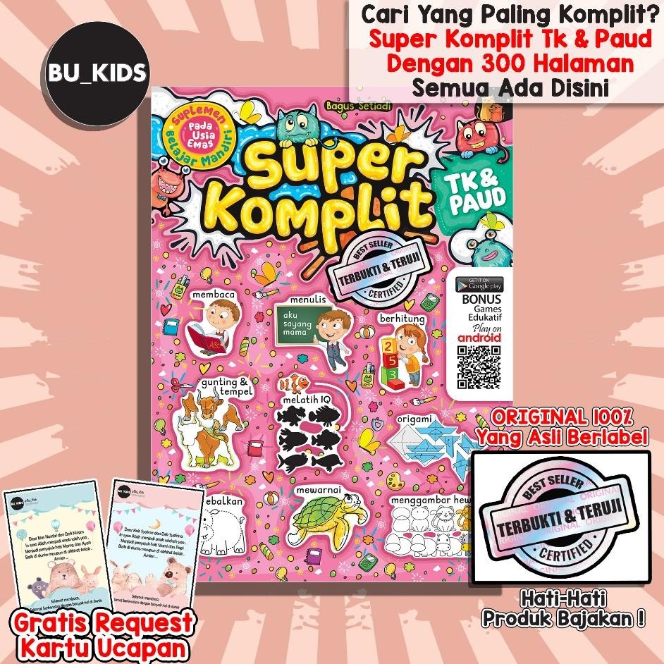 Buku Belajar Anak Tk Paket Komplit Komplit Tk Paud