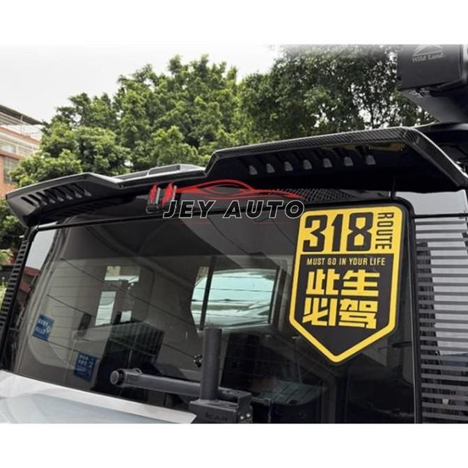 Spoiler Chery J6 Hitam Glossy