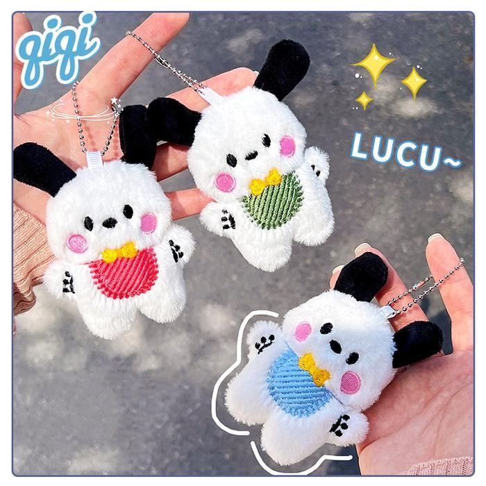 Kartun Gantungan Kunci Gantungan Tas Boneka Boneka Mewah Gantungan Kunci Tas - Qiqi Treasure