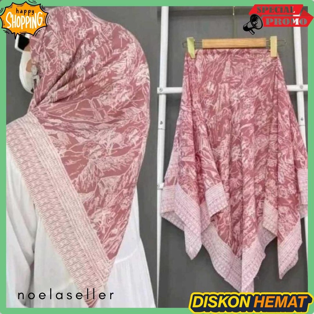 Cusss Serbu Hijab Leopard Voal Motif Segi Empat Adem Sr