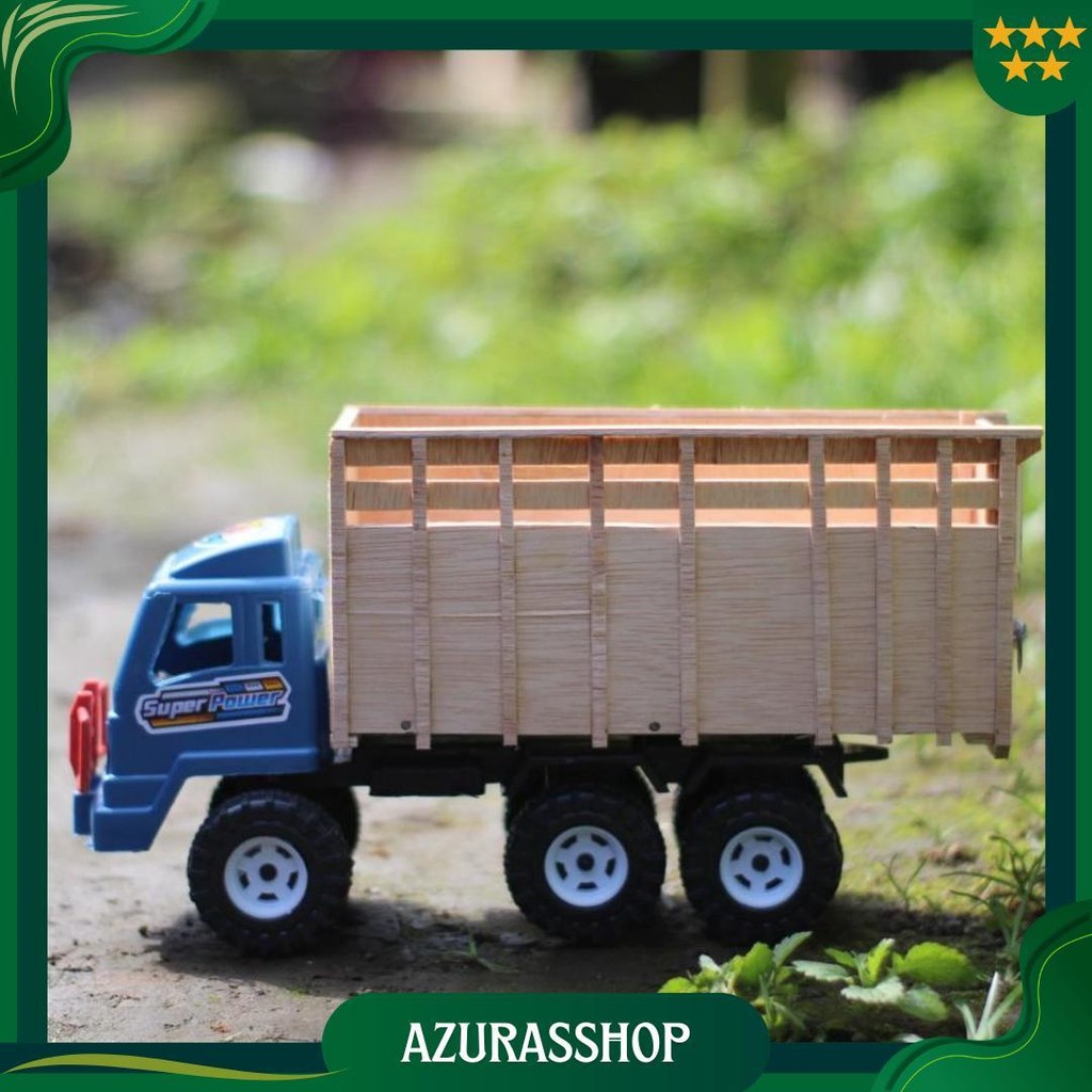 Bak Truk Miniatur - Untuk Truk Plastik Dan Sejenisnya - Terbuat Dari Triplek Sale