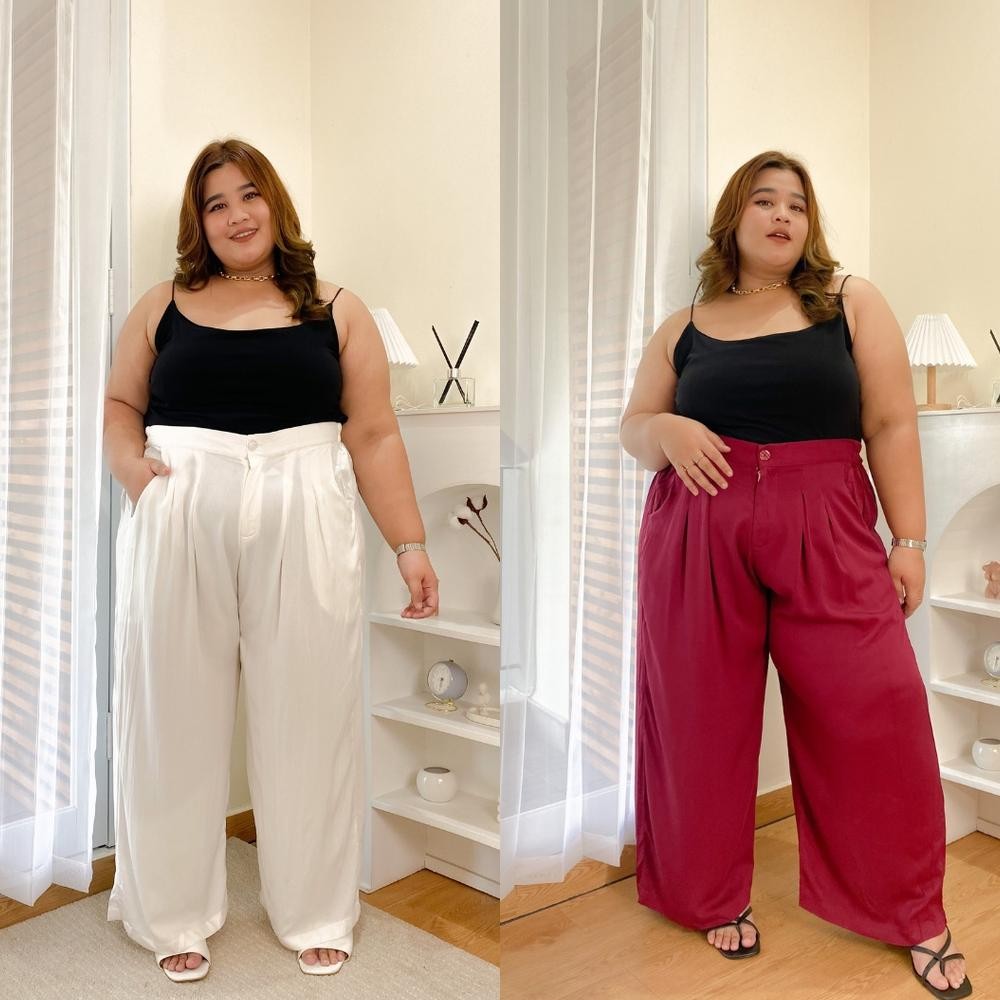 Grace Pants/ Kulot Jumbo/ Kulot Big Size/ Kulot Plus Size/ Celana Panjang Jumbo/ Celana Panjang Big 