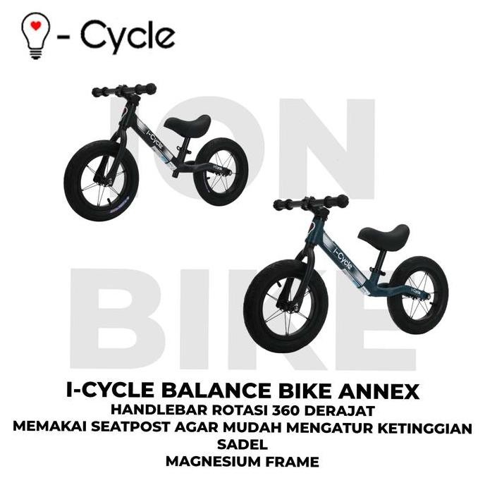 Push Bike ICycle Annex Balance Bike Pushbike Sepeda Anak Keseimbangan