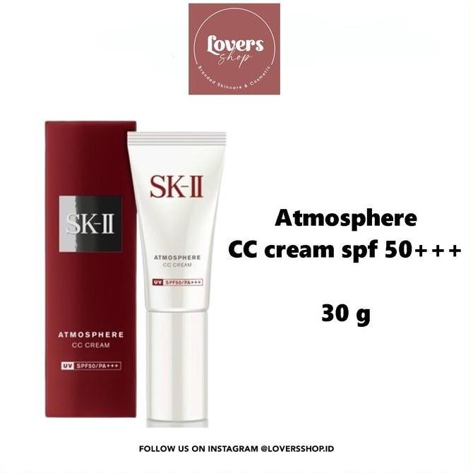 Terbaik Sk-Ii/Sk2/Skii/Sk Ii Cc Cream Atmosphere Spf 50+++ / Foundation 100% Ori