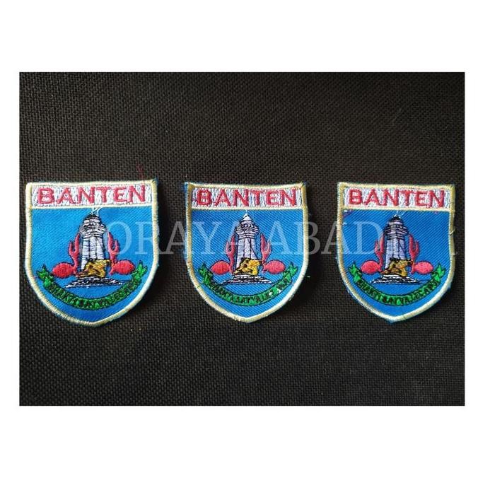 (Expert) Badge/bet Pramuka BANTEN bordir