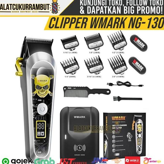 WMARK 130 Alat Cukur Rambut Mesin Cukur Rambut Hair Clipper WMARK