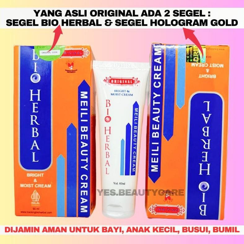 Meili Beauty Bio Herbal Original Bpom Penghilang Bekas Luka Koreng Hitam Basah Kering Strecthmark Kr