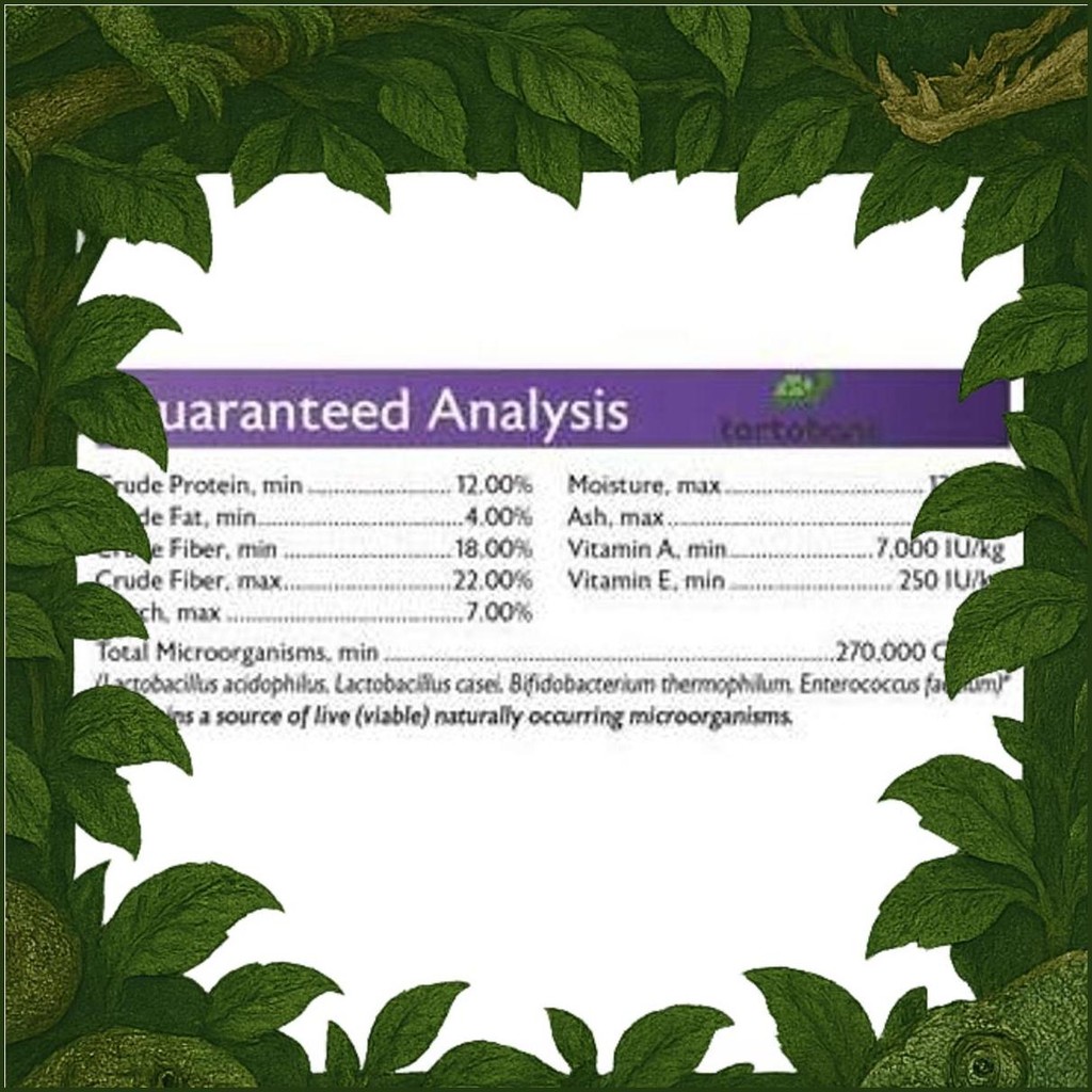 Tortoise Ls Diet 150 Gram - Pelet Kura Darat Ls Diet Tortoise Food 150Gram - Makanan Kura Darat Sulc