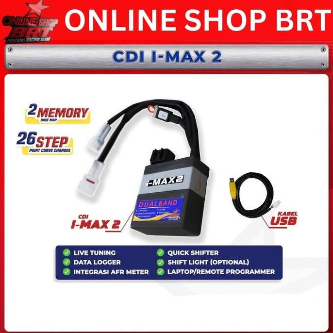CDI IMAX 2 DUALBAND 26 STEP BRT KARISMA & SUPRA X 125 KPH