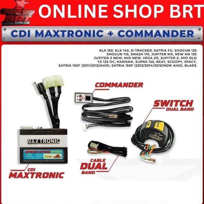 CDI IMAX I MAX MAXTRONIC & COMMANDER BRT KLX 150 DTRACKER 150