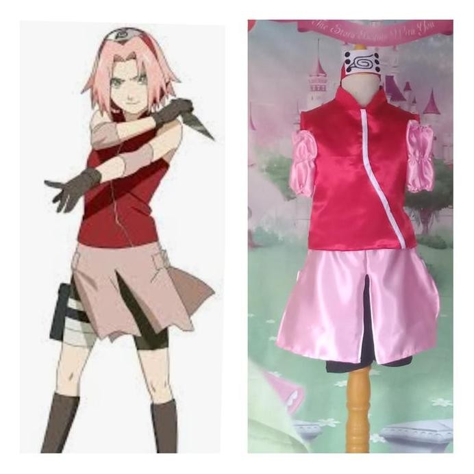 Ready  Kostum Sakura/Cosplay Sakura Haruno