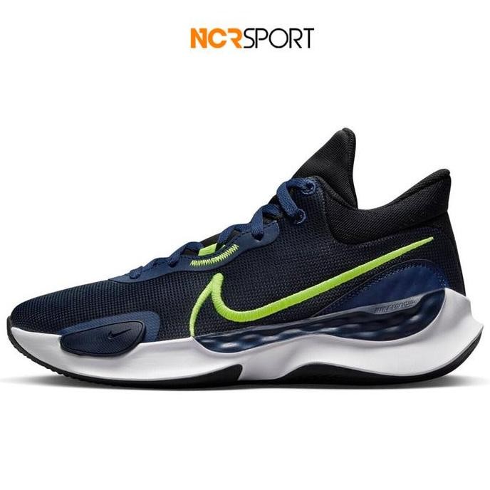Sepatu Basket Pria Nike Original Renew Elevate 3 Midnight Navy Dd9304-