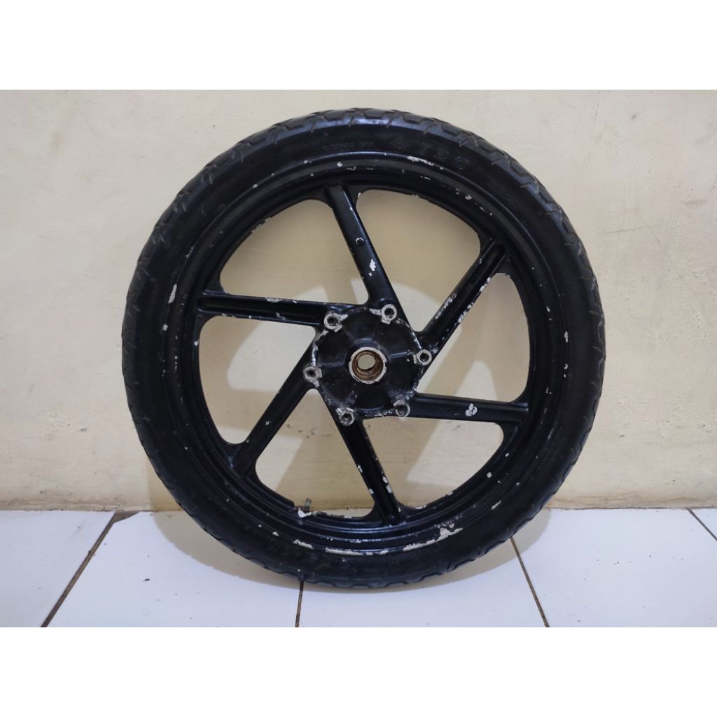 Velg Enkei Depan Set Ban IRC Honda Tiger Lama Megapro CB150R Old Ring 18 Original Copotan