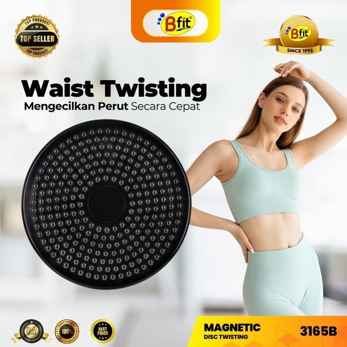 Bfit Magnetic Disc Magnetic Trimmer Jogging Body Plate Waist Twisting Terlaris Best Quality 100% Ori