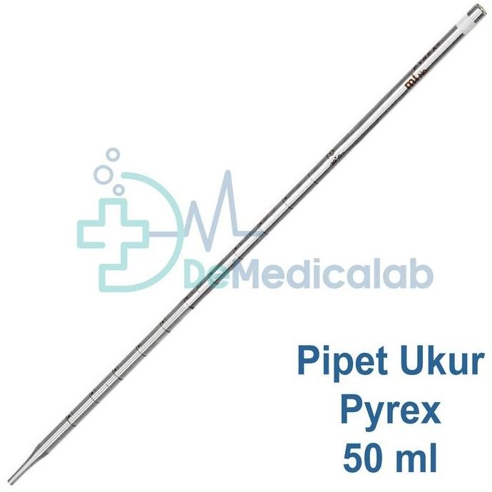 Pipet Ukur Measuring Pipette Pyrex 50 ml ALU