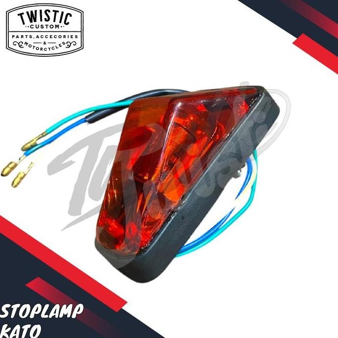 Stoplamp Lampu Rem Belakang Kato Motor Custom Universal