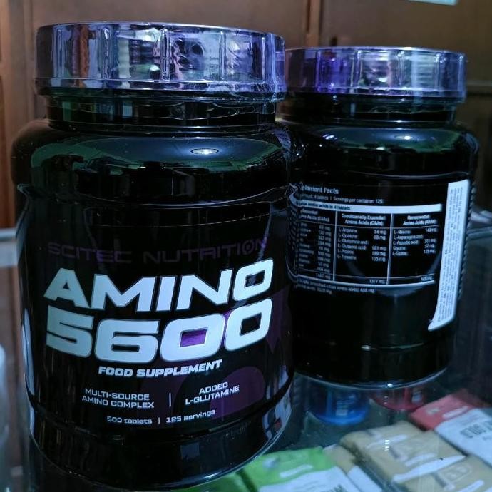 SCITEC NUTRITION AMINO 5600 500 Tablet Suplemen Fitness
