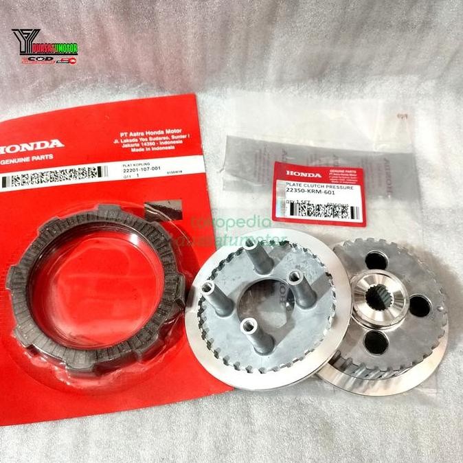 Rumah Kopling + Kampas Kopling Honda Verza, Megapro Mono, Cbr Verza