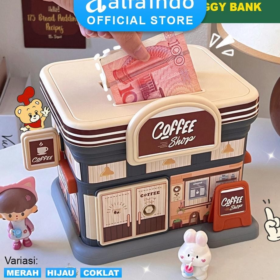 Celengan Tabungan Mainan Anak Gambar Kartun Tempat Penyimpanan Uang Bank Mb0